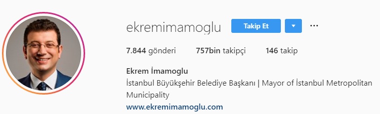 ekrem imamoğlu instagram
